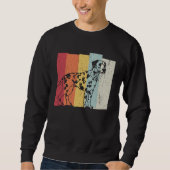Sweatshirt Dalmatian walk (Devant)