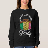 Sweatshirt Dame Crazy Canning (Devant)