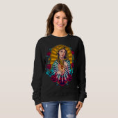 Sweatshirt Dame de Guadalupe Marie (Devant entier)