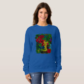 Sweatshirt Dame des fleurs (Devant entier)