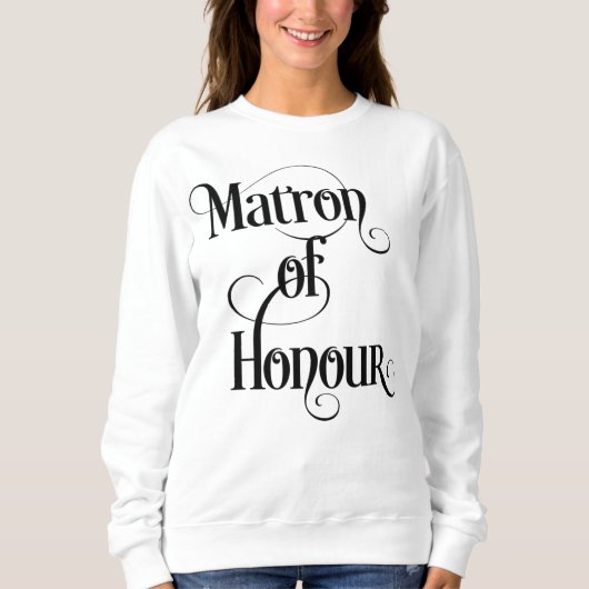 Sweatshirt Dame d'honneur (Devant)