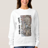 Sweatshirt d'amour frère (Devant)