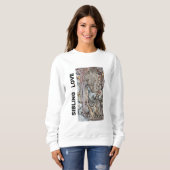 Sweatshirt d'amour frère (Devant entier)