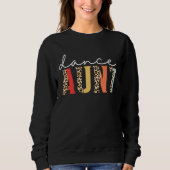 Sweatshirt Dance Aunt  Dancer Aunt Dancing Leopard Mother s D (Devant)