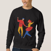 Sweatshirt Dance Dancer Dancing Couple Dance Dance Class Cute (Devant)