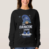 Sweatshirt Dancing Gnome Hanukkah Family Matching for men wo (Devant)