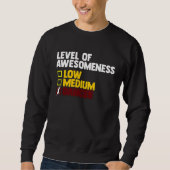 Sweatshirt Dancing  Level Of Awesomeness Low Medium Dancer  1 (Devant)