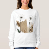 Sweatshirt dandelions matisse style (Devant)