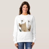 Sweatshirt dandelions matisse style (Devant entier)