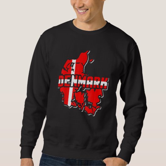 Sweatshirt Danemark Danemark Danemark Copenhague Danmark (Devant)