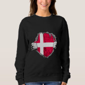 Sweatshirt Danemark Danmark Pride Danmark Roots (Devant)