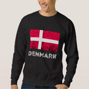 Sweatshirt Danemark Dannebrog Drapeau danois Dansk Roots Dank