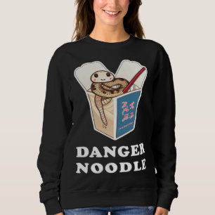 Sweatshirt Danger Noodle Serpent Enfants Serpents Mème  Pytho