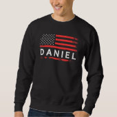 Sweatshirt Daniel American Flag Pour Daniel (Devant)