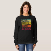 Sweatshirt Daniela La Meilleure Maman du Monde Mo (Devant entier)
