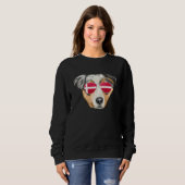 Sweatshirt Danish Flag Australian Shepherd Dog Denmark Pocket (Devant entier)