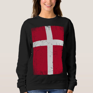Sweatshirt Danish Flag Denmark