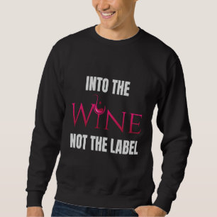 Sweatshirt Dans Le Vin Pas Le Étiquette 83
