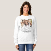 Sweatshirt Dans Love Memory Tribute Photo (Devant entier)