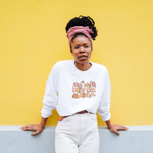 Sweatshirt Dans Mon Époque Fille Cosy