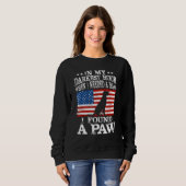 Sweatshirt Dans mon heure la plus sombre où j'avais besoin d' (Devant entier)