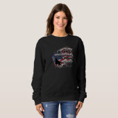 Sweatshirt Dans mon heure la plus sombre, quand j'avais besoi (Devant entier)