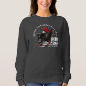 Sweatshirt Danse avec Cheval (mode foncé) | Femme (Devant)
