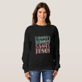 Sweatshirt Danse Comme Frosté Brillant Comme Rudolph Donner C (Devant entier)