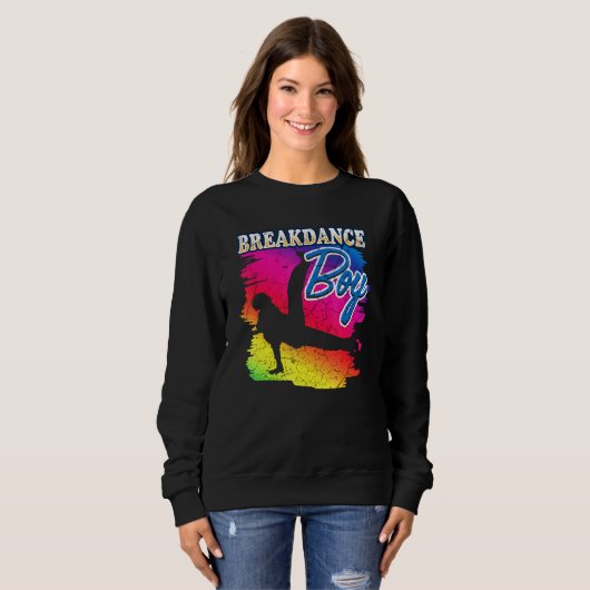 Sweatshirt Danse Dancing Breakdance Boy 8 (Devant entier)