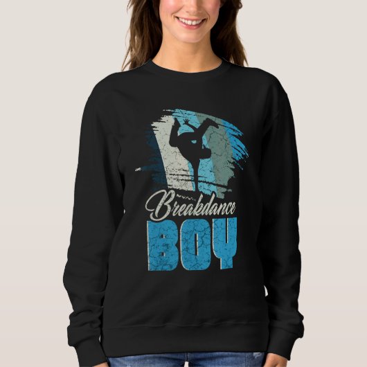Sweatshirt Danse Danse Dancing Breakdance Boy 14 (Devant)