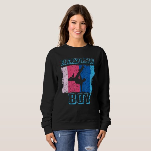 Sweatshirt Danse Danse Dancing Breakdance Boy 15 (Devant entier)