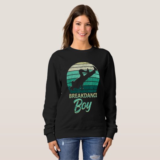 Sweatshirt Danse Danser Dancing Breakdance Boy 1 (Devant entier)