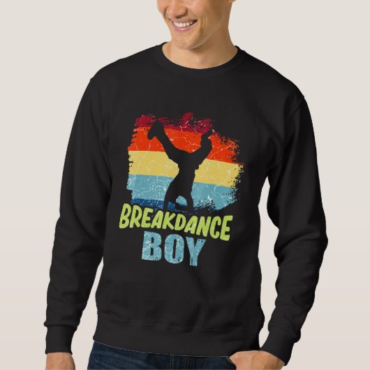 Sweatshirt Danse Danser Dancing Breakdance Boy 5 (Devant)