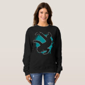 Sweatshirt Danse Danser Dancing Breakdance Boy 6 (Devant entier)