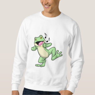 Sweatshirt Danse de musique de grenouille