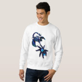 Sweatshirt Danse des chemises d'arachnides (Devant entier)