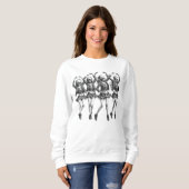 Sweatshirt Danse des femmes mortes (Devant entier)
