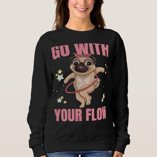 Sweatshirt Danse d'exercice de mise en forme Hooper Do Allez (Devant)