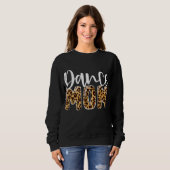 Sweatshirt Danse Maman Leopard Danser Danser Danser Fête des (Devant entier)