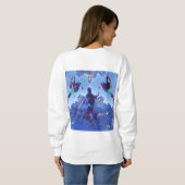 Sweatshirt Danse Nature (Dos entier)