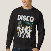 Sweatshirt Danse Retro Disco Boogie Bellbottom Danseuse Boppe (Devant)
