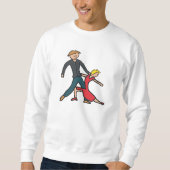Sweatshirt Danse Salsa (Devant)