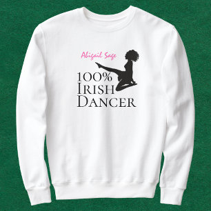 Sweatshirt Danse Soft Shoe 100% Irlandaise personnalisée