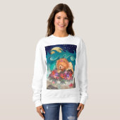 SWEATSHIRT DANSER AVEC LES STYLES STARZ CHAUD-BLANC SEULEMENT (Devant entier)