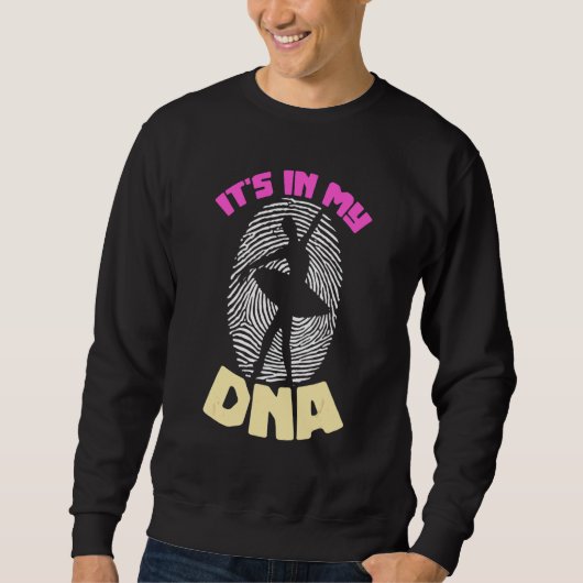 Sweatshirt Danseuse de Ballet Ballerine Amusement (Devant)