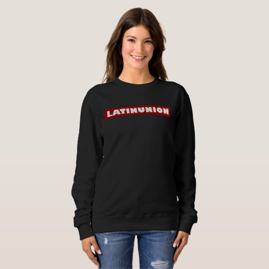 Sweatshirt danseuse latinunion danser danseuse danseuse commu (Devant entier)