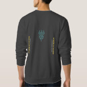 Sweatshirt Dark Cyberpunk Hacker Techwear (Dos)