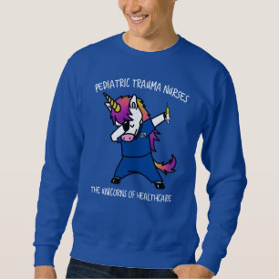 Sweatshirt Dark Shirt Unicorn Design