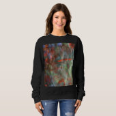 Sweatshirt d'art abstrait (Devant entier)