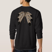 Sweatshirt d'art autochtone Esprit tribal Chemises (Dos)